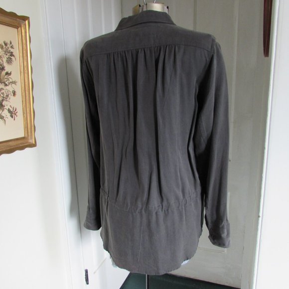 RAG & BONE Charcoal Gray Shirt - Picture 5 of 8